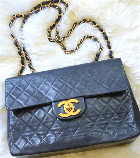 how big is a chanel jumbo flap bag|vintage jumbo Chanel bag.